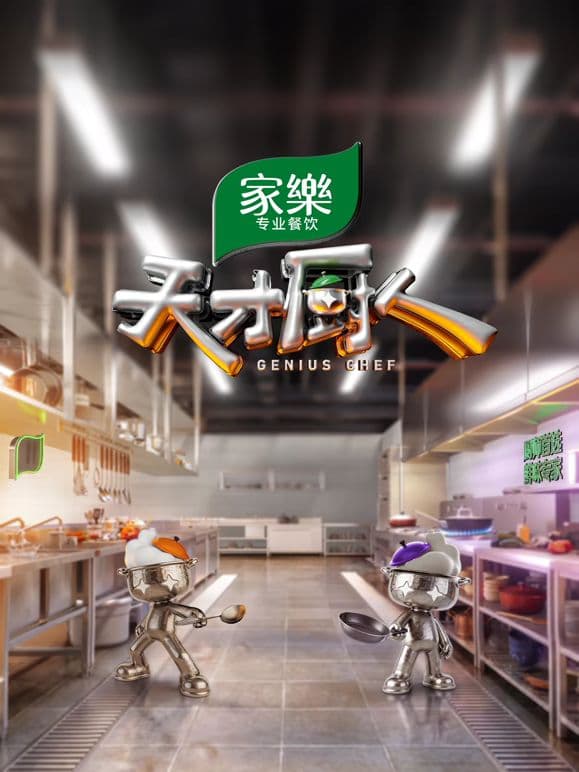天才厨人海报